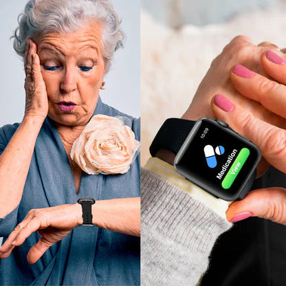 GlucoWatch™ Reloj Inteligente para Medir Azúcar en la Sangre + 7 Manillas Regalo 🎁