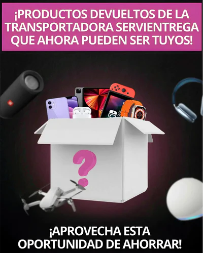 CAJA MISTERIOSA EDICIÓN IPHONE 17 Pro Max - SOLO HOY 50% DESCUENTO REMATE 2026 (Últimas Unidades)